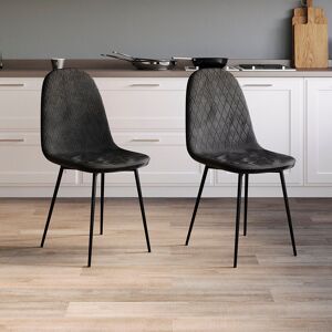 George Oliver Dining Chairs Upholstered Fabric Seat Kitchen Dining Room Furniture, UKFR Certified Black 88cm H X 44cm W X 53cm D George Oliver Dining Chairs Upholstered Fabric Seat Kitchen Dining Room Furniture, UKFR Certified Black 88cm H X 44cm W X 53cm D