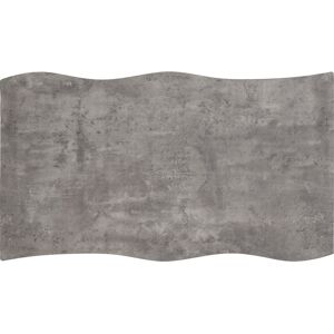 Rio Alexsandra Wave Edge Dining Table Concrete Grey Rio Alexsandra Wave Edge Dining Table Concrete Grey