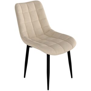 Fairmont Park Bierman Upholstered Dining Chair Beige 85cm H X 51.5cm W X 60cm D Fairmont Park Bierman Upholstered Dining Chair Beige 85cm H X 51.5cm W X 60cm D