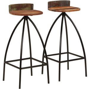 Borough Wharf Denton 76cm Bar Stool Brown 82cm H X 40cm W X 40cm D Borough Wharf Denton 76cm Bar Stool Brown 82cm H X 40cm W X 40cm D