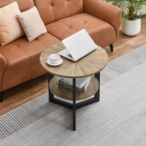 Borough Wharf Stefanski Pedestal Coffee Table Natural Wood 61cm H X 64cm W X 64cm D Borough Wharf Stefanski Pedestal Coffee Table Natural Wood 61cm H X 64cm W X 64cm D