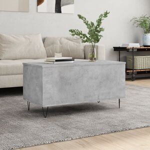 George Oliver Moriaty Coffee Table Concrete Grey 90cm L x 44.5cm W x 45cm H George Oliver Moriaty Coffee Table Concrete Grey 90cm L x 44.5cm W x 45cm H