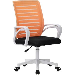 Inbox Zero Henni Mesh Desk Chair Orange/Black 99cm H X 49cm W X 49cm D Inbox Zero Henni Mesh Desk Chair Orange/Black 99cm H X 49cm W X 49cm D