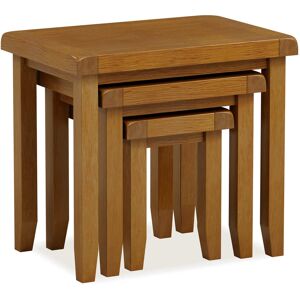 Lark Manor Churchwell Nesting Tables Brown Wood 50cm H X 55cm W X 38cm D Lark Manor Churchwell Nesting Tables Brown Wood 50cm H X 55cm W X 38cm D