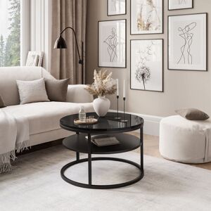 17 Stories Pater Coffee Table High-gloss black 42cm H X 60cm W X 60cm D 17 Stories Pater Coffee Table High-gloss black 42cm H X 60cm W X 60cm D