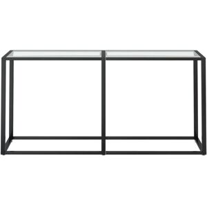 Ebern Designs Hefling Console Table Transparent 75.5 H x 160 W x 35 D cm Ebern Designs Hefling Console Table Transparent 75.5 H x 160 W x 35 D cm