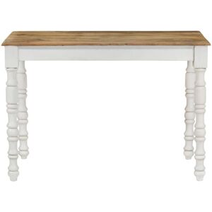 Fleur De Lis Living Living Dining Table 110X60x76 Cm Solid Wood Mango Fleur De Lis Living Living Dining Table 110X60x76 Cm Solid Wood Mango