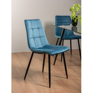 Fairmont Park Cressida Upholstered Dining Chair Petrol Blue 228.6cm H X 114.3cm W X 139.7cm D Fairmont Park Cressida Upholstered Dining Chair Petrol Blue 228.6cm H X 114.3cm W X 139.7cm D