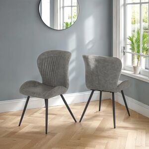Rio Alexsandra Dining Chair Grey 90.5cm H X 51cm W X 62cm D Rio Alexsandra Dining Chair Grey 90.5cm H X 51cm W X 62cm D
