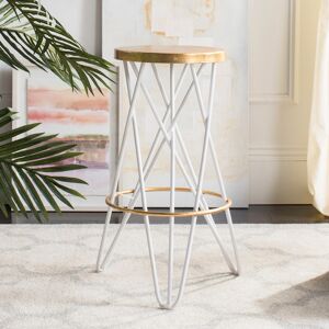 Canora Grey Jaylen 76cm Bar Stool White 76.2cm H X 46cm W X 45cm D Canora Grey Jaylen 76cm Bar Stool White 76.2cm H X 46cm W X 45cm D