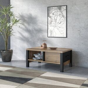 Rio Monango Coffee Table with Storage Appenzeller Spurce/Black Mat 42cm H X 90cm W X 56cm D Rio Monango Coffee Table with Storage Appenzeller Spurce/Black Mat 42cm H X 90cm W X 56cm D