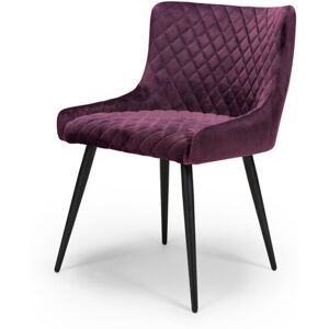 Canora Grey Speedwell Malmo Dining Chair Purple 81cm H X 60.5cm W X 55.5cm D Canora Grey Speedwell Malmo Dining Chair Purple 81cm H X 60.5cm W X 55.5cm D