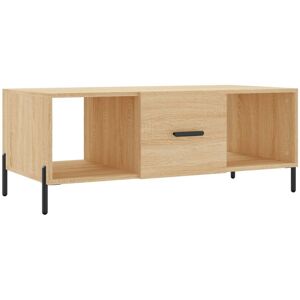 Metro Aunterrio 4 Legs Coffee Table with Storage Sonoma Oak 40cm H X 102cm W X 50cm D Metro Aunterrio 4 Legs Coffee Table with Storage Sonoma Oak 40cm H X 102cm W X 50cm D