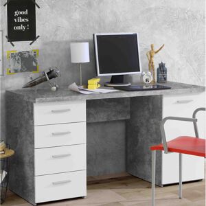 Zipcode Design Canonero Desk Grey;Grey 76.3cm H X 145cm W X 60cm D Zipcode Design Canonero Desk Grey;Grey 76.3cm H X 145cm W X 60cm D