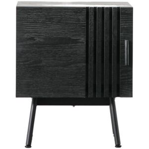 Gallery Direct Side Table with Storage White 55cm H X 45cm W X 42cm D Gallery Direct Side Table with Storage White 55cm H X 45cm W X 42cm D