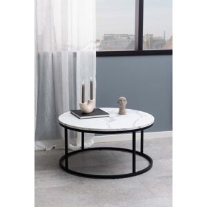 Borough Wharf Spiro Coffee Table White marble 40cm H X 80cm W X 80cm D Borough Wharf Spiro Coffee Table White marble 40cm H X 80cm W X 80cm D