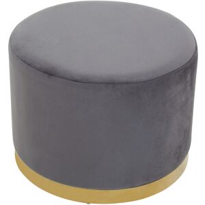 Canora Grey Aidan-Joseph Stainless Steel Stool Grey/Gold 40cm H X 55cm W X 55cm D Canora Grey Aidan-Joseph Stainless Steel Stool Grey/Gold 40cm H X 55cm W X 55cm D