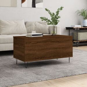 George Oliver Moriaty Coffee Table Brown Oak Look 90cm L x 44.5cm W x 45cm H George Oliver Moriaty Coffee Table Brown Oak Look 90cm L x 44.5cm W x 45cm H