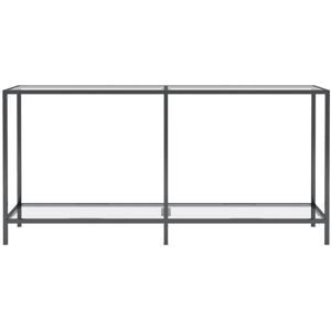 Ebern Designs Hannmeike Console Table Transparent 75.5 x 160 x 35 cm Ebern Designs Hannmeike Console Table Transparent 75.5 x 160 x 35 cm