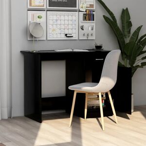 Latitude Run Nelly Desk Engineered Wood Bedroom Office Corner Study Desk Black 76cm H X 100cm W X 50cm D Latitude Run Nelly Desk Engineered Wood Bedroom Office Corner Study Desk Black 76cm H X 100cm W X 50cm D