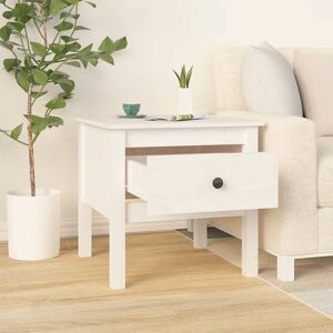 Latitude Run Ivet Side Table with Storage White 49cm H X 50cm W X 50cm D Latitude Run Ivet Side Table with Storage White 49cm H X 50cm W X 50cm D