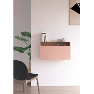 Latitude Run Fryman Floating Desk Light Oak Pink 75cm W X 30cm D Latitude Run Fryman Floating Desk Light Oak Pink 75cm W X 30cm D
