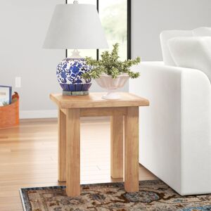 Three Posts Pompey Side Table Waxed 47cm H X 40cm W X 40cm D Three Posts Pompey Side Table Waxed 47cm H X 40cm W X 40cm D