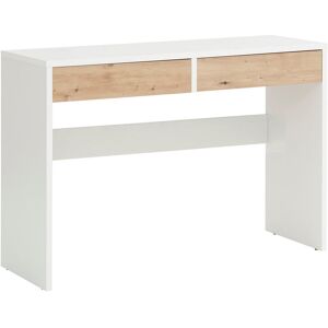 Wade Logan Garvan Dressing Table White/Artisan Oak 78cm H X 115cm W X 40cm D;78cm H X 115cm W X 40cm D;78cm H X 115cm W X 40cm D Wade Logan Garvan Dressing Table White/Artisan Oak 78cm H X 115cm W X 40cm D;78cm H X 115cm W X 40cm D;78cm H X 115cm W X 40cm D