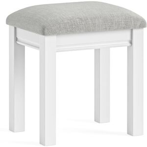 Lark Manor Chambrey White Wooden Stool White 50cm H X 49cm W X 37cm D Lark Manor Chambrey White Wooden Stool White 50cm H X 49cm W X 37cm D