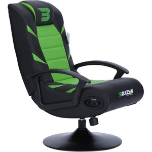 Brayden Studio BraZen Pride 2.1 Bluetooth Surround Sound Gaming Chair - Pledger Black/Green 233.68cm H X 137.16cm W X 116.84cm D Brayden Studio BraZen Pride 2.1 Bluetooth Surround Sound Gaming Chair - Pledger Black/Green 233.68cm H X 137.16cm W X 116.84cm D