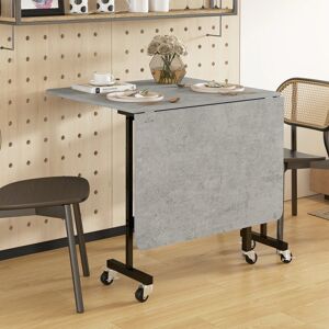 Latitude Run 4-6 Person Drop Leaf Dining Table Grey Latitude Run 4-6 Person Drop Leaf Dining Table Grey