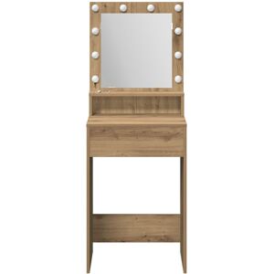 17 Stories 50 X 41 X 135 Cm Mirror Dressing Table Artisan Oak 135cm H X 50cm W X 41cm D 17 Stories 50 X 41 X 135 Cm Mirror Dressing Table Artisan Oak 135cm H X 50cm W X 41cm D