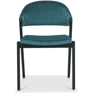 Corrigan Studio Camden Weathered Oak & Peppercorn Upholstered Back Side Chair Azure 82.2cm H X 55.8cm W X 58.9cm D Corrigan Studio Camden Weathered Oak & Peppercorn Upholstered Back Side Chair Azure 82.2cm H X 55.8cm W X 58.9cm D