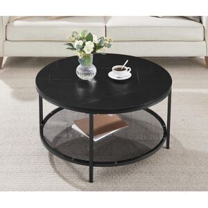 Metro Alketa Coffee Table with Storage Ink black/Ink black 46cm H X 80cm W X 80cm D Metro Alketa Coffee Table with Storage Ink black/Ink black 46cm H X 80cm W X 80cm D