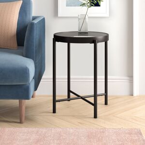 Blue Elephant Javin Side Table Blackened Bronze 45.7cm W X 45.7cm D Blue Elephant Javin Side Table Blackened Bronze 45.7cm W X 45.7cm D