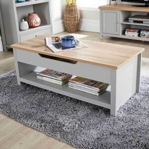 Three Posts Acushnet Coffee Table Lift Up Occasional Reception Storage Shelf Avon Light Grey 40cm H X 105cm W X 47cm D Three Posts Acushnet Coffee Table Lift Up Occasional Reception Storage Shelf Avon Light Grey 40cm H X 105cm W X 47cm D