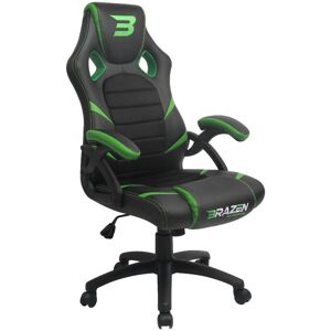 Symple Stuff BraZen Puma PC Gaming Chair Green 124cm H X 64cm W X 60cm D Symple Stuff BraZen Puma PC Gaming Chair Green 124cm H X 64cm W X 60cm D