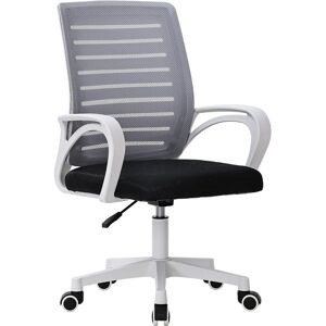 Inbox Zero Henni Mesh Desk Chair Grey/Black 99cm H X 49cm W X 49cm D Inbox Zero Henni Mesh Desk Chair Grey/Black 99cm H X 49cm W X 49cm D