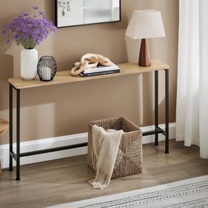 Trent Austin Design Abingt 120cm Console Table Black/Wooden Effect 65cm H x 120cm W x 20cm D Trent Austin Design Abingt 120cm Console Table Black/Wooden Effect 65cm H x 120cm W x 20cm D