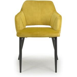 Canora Grey Mattera Upholstered Dining Chair Lime Gold 84cm H X 57cm W X 64cm D Canora Grey Mattera Upholstered Dining Chair Lime Gold 84cm H X 57cm W X 64cm D