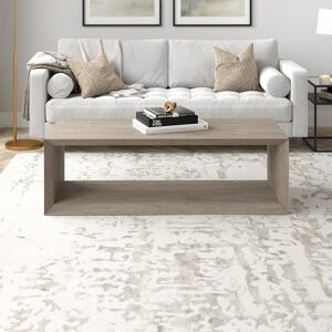 Brayden Studio Wander Solid Coffee Table Antiqued Grey Oak 45.72cm H x 147.32cm W x 59.39cm D Brayden Studio Wander Solid Coffee Table Antiqued Grey Oak 45.72cm H x 147.32cm W x 59.39cm D