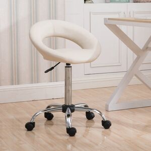 Zipcode Design Kurt height -adjustable bar stool Cream Zipcode Design Kurt height -adjustable bar stool Cream