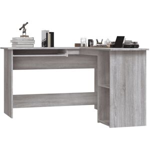 Ebern Designs Corliss Corner Desk Computer Desk Study L-shaped Desk Table Engineered Wood Grey Sonoma 75cm H X 304.8cm W X 355.6cm D Ebern Designs Corliss Corner Desk Computer Desk Study L-shaped Desk Table Engineered Wood Grey Sonoma 75cm H X 304.8cm W X 355.6cm D