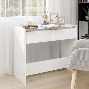 17 Stories Isaish Console Table White 76.5cm H x 89cm W x 41cm D 17 Stories Isaish Console Table White 76.5cm H x 89cm W x 41cm D