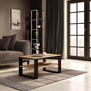 17 Stories Shamanique Four Leg Coffee Table with Storage Black 45cm H X 53cm W X 92cm D 17 Stories Shamanique Four Leg Coffee Table with Storage Black 45cm H X 53cm W X 92cm D
