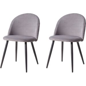 Metro Caileigh Upholstered Dining Chair Grey 80cm H X 48cm W X 47.5cm D Metro Caileigh Upholstered Dining Chair Grey 80cm H X 48cm W X 47.5cm D