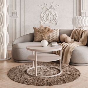 17 Stories Frame Coffee Table with Storage Cashmire Matt 49cm H X 70cm W X 70cm D 17 Stories Frame Coffee Table with Storage Cashmire Matt 49cm H X 70cm W X 70cm D