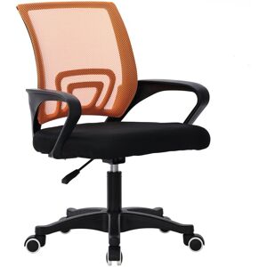Inbox Zero Mesh Commercial Use Desk Chair Orange 91cm H X 49cm W X 49cm D Inbox Zero Mesh Commercial Use Desk Chair Orange 91cm H X 49cm W X 49cm D