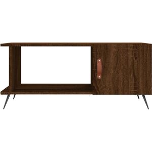 George Oliver Aina 4 Legs Coffee Table with Storage Brown Oak 40cm H X 90cm W X 50cm D George Oliver Aina 4 Legs Coffee Table with Storage Brown Oak 40cm H X 90cm W X 50cm D