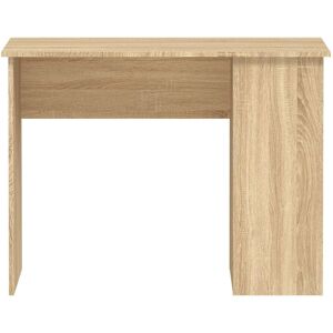 Latitude Run Justinich 100Cm W Rectangular Computer Desk Sonoma Oak 75cm H X 100cm W X 55cm D Latitude Run Justinich 100Cm W Rectangular Computer Desk Sonoma Oak 75cm H X 100cm W X 55cm D